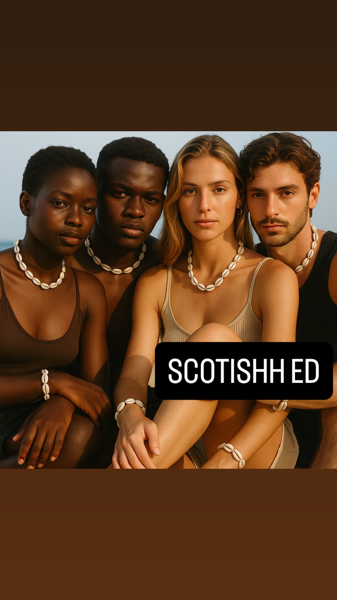SCOTISHH® Cowries Collection – Handmade African Royal Jewelry