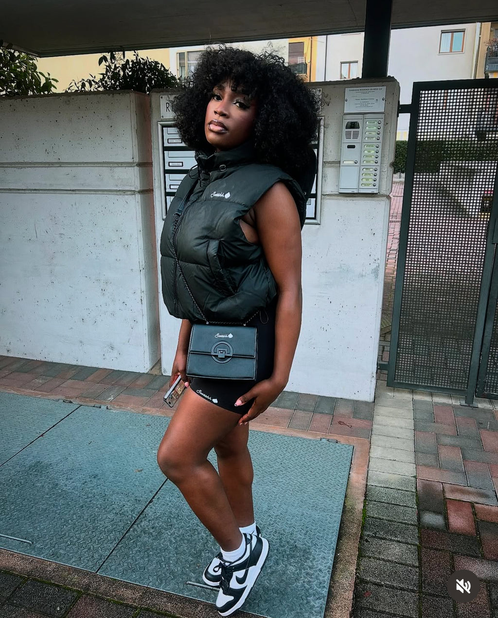 Black Luxury Stretchy  bodysuit for females. Available in two colors . 🎉FREE SHIPPING🚚📦