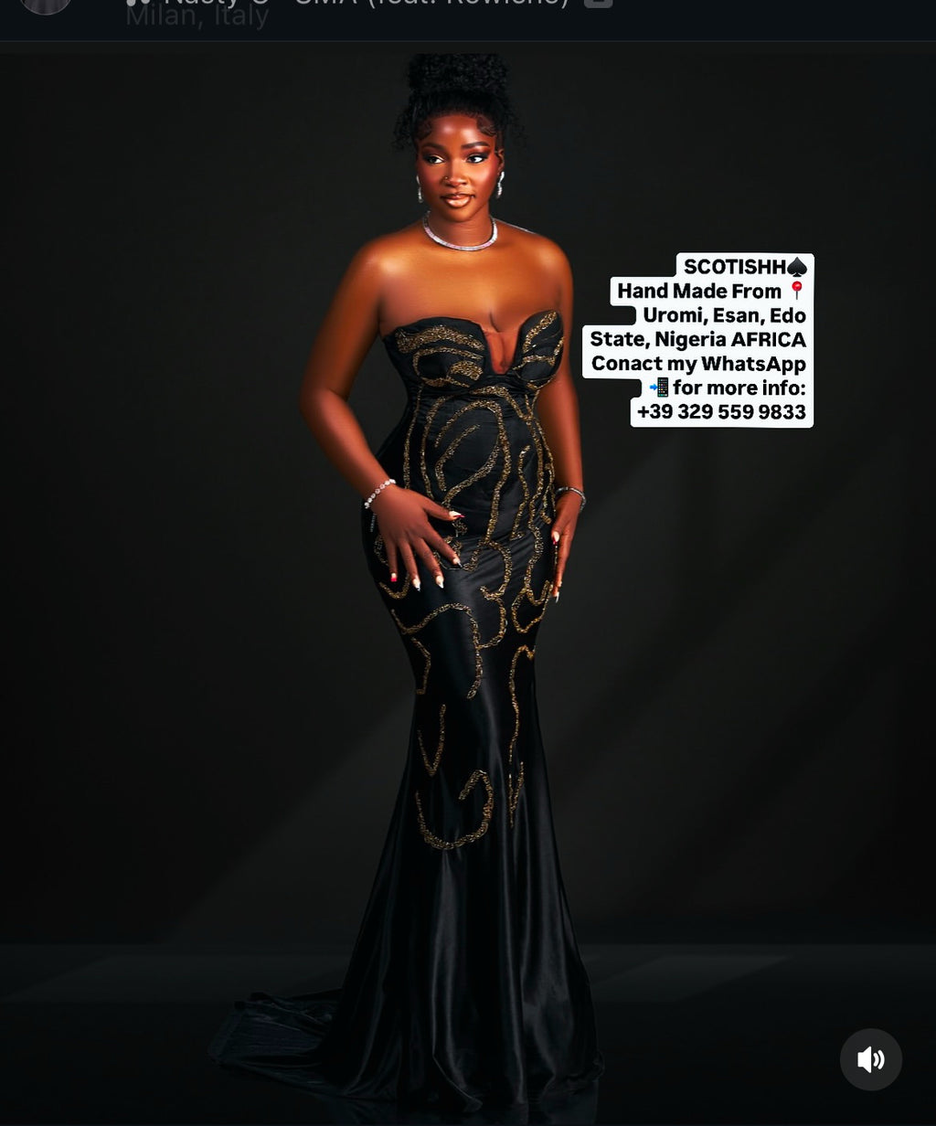 SCOTISHH® Female Hand-Made African Dress 👗 — Pre-Order Only