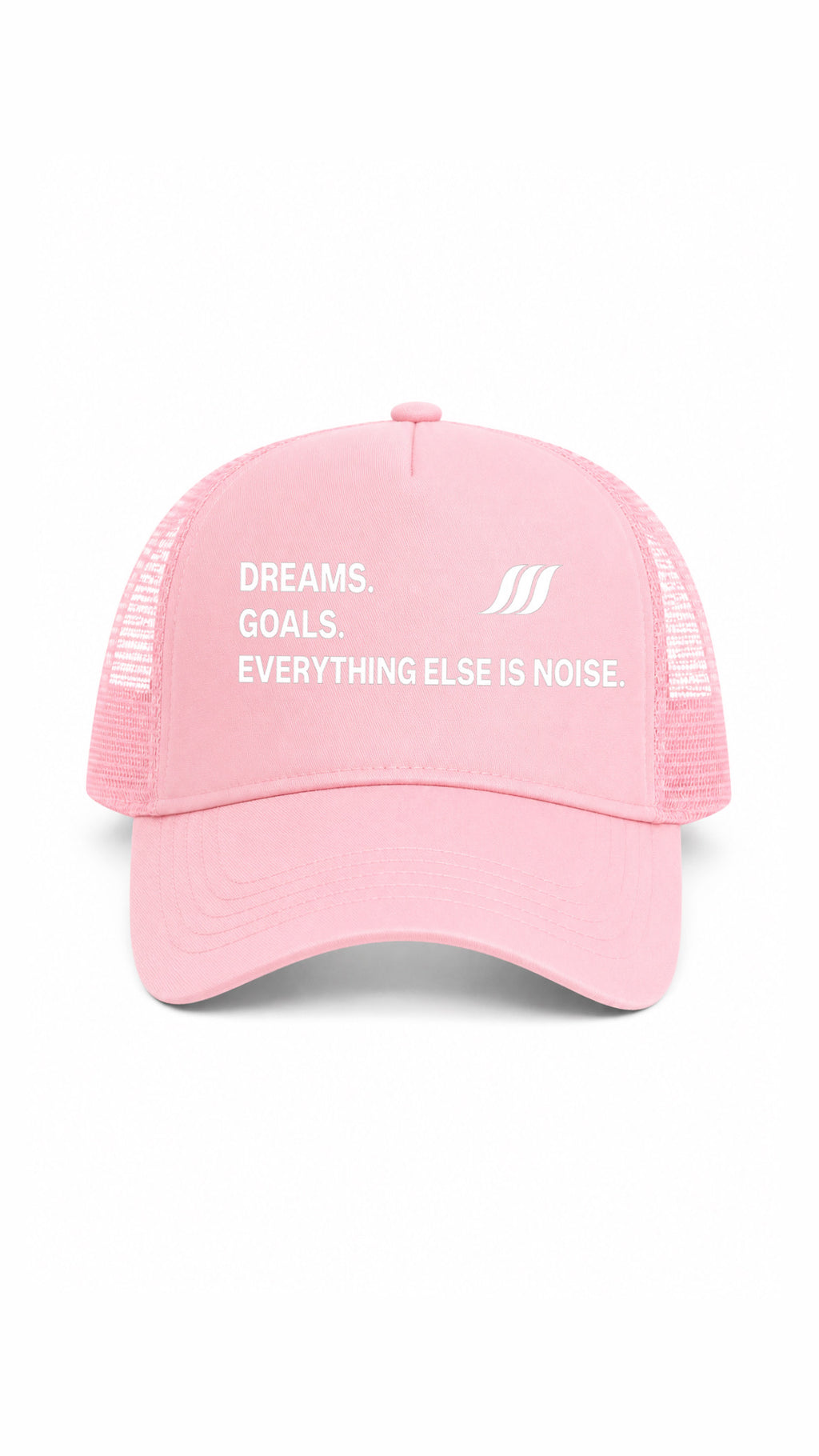 SCOTISHH™ Wave Trucker Cap – Dreams. Goals. Everything Else Is Noise.