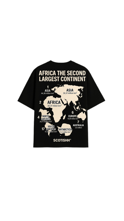Africa True Size Oversized Tee – SCOTISHH®