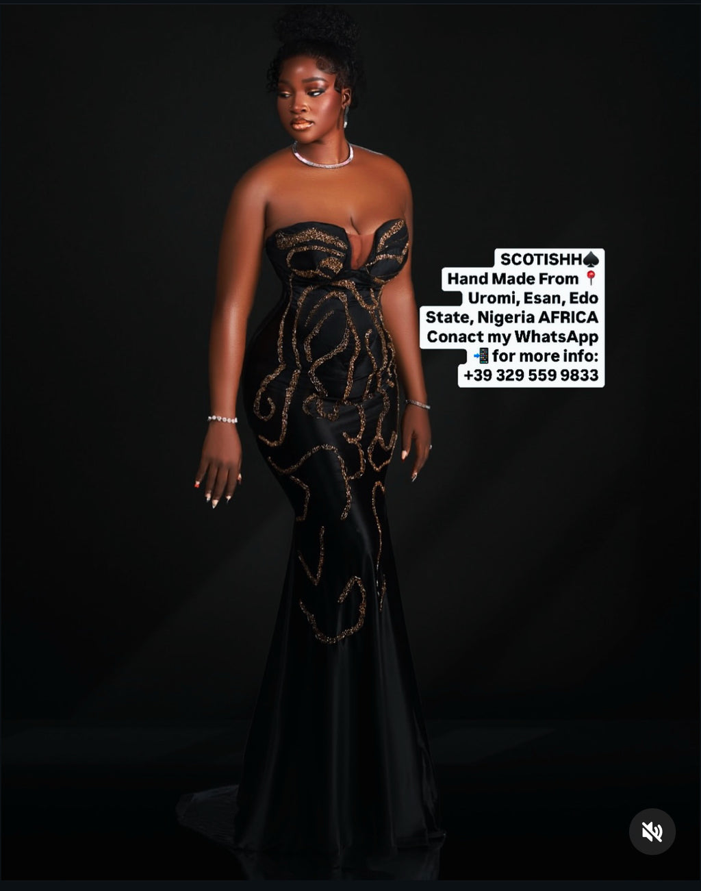 SCOTISHH® Female Hand-Made African Dress 👗 — Pre-Order Only