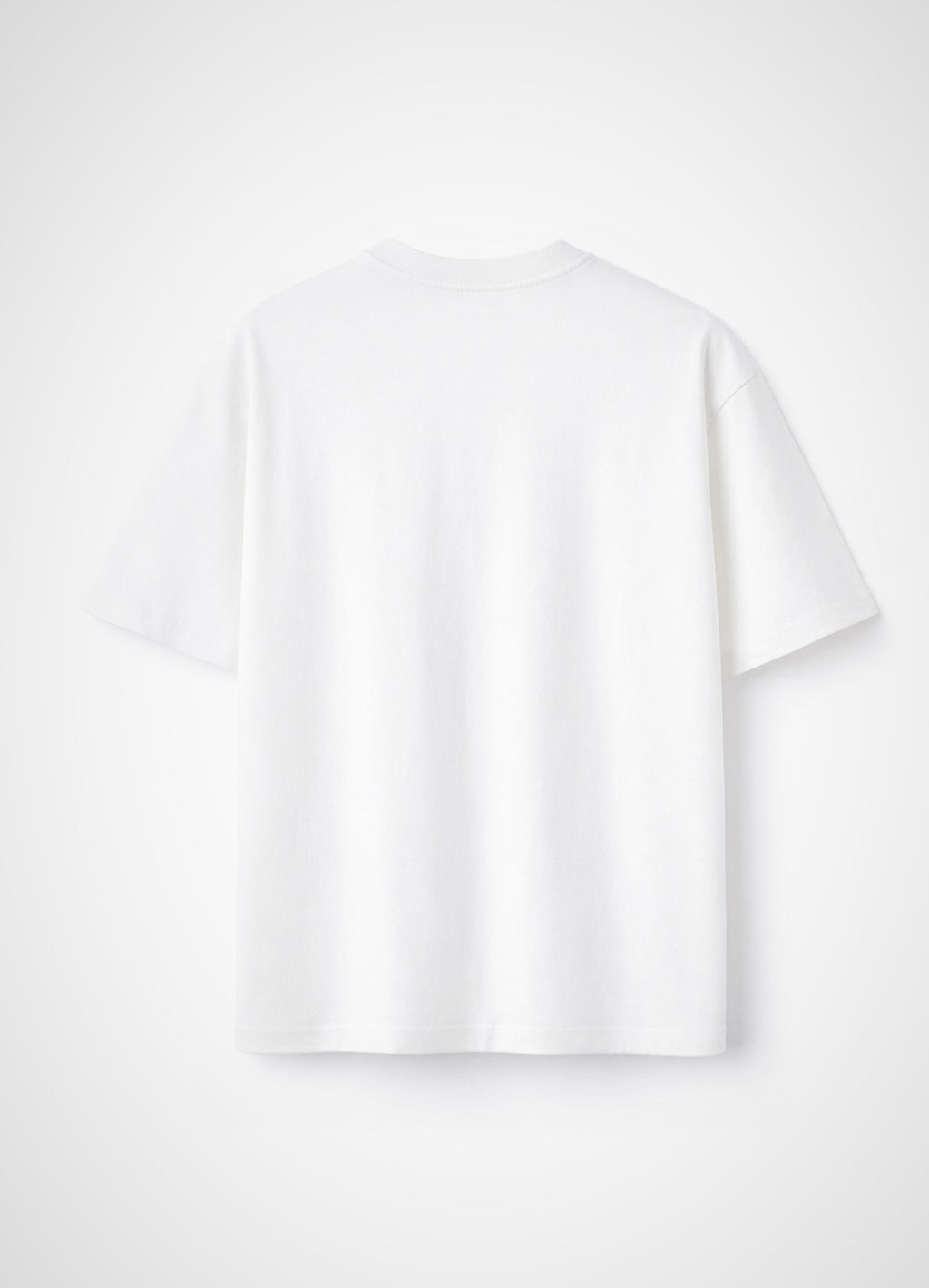 Unisex luxury MILANO t shirt. WHITE