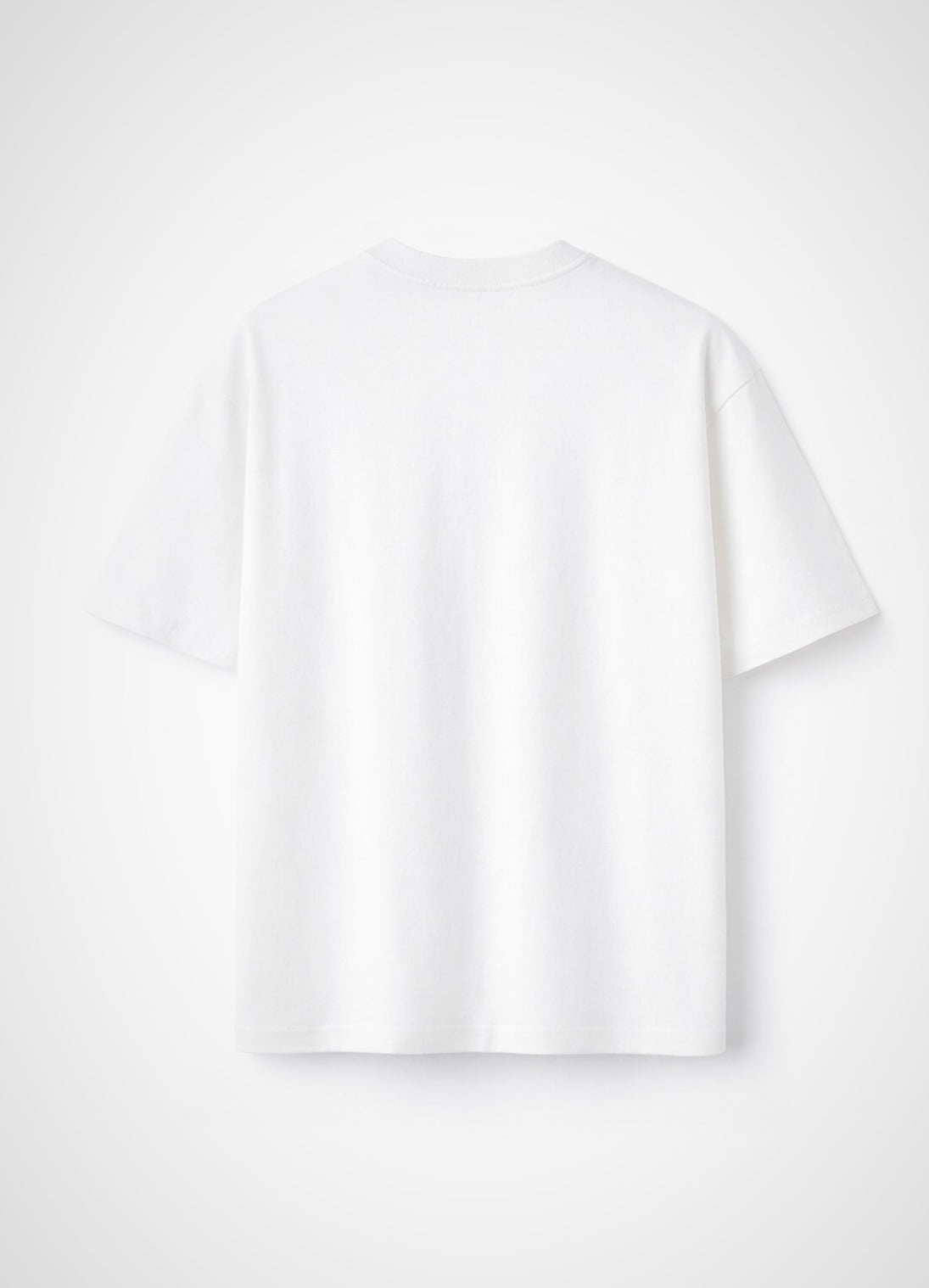 Unisex luxury MILANO t shirt. WHITE
