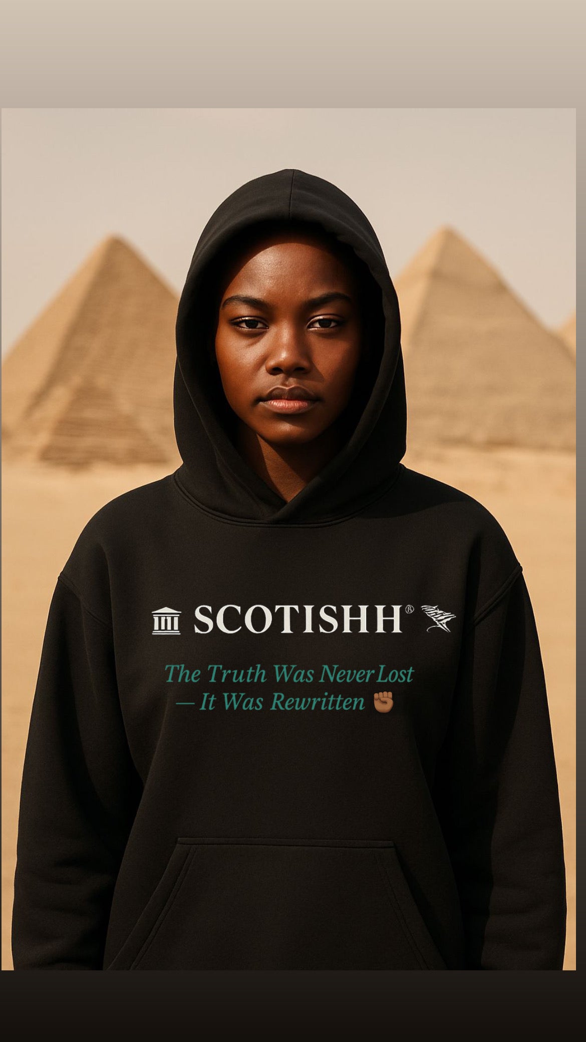 SCOTISHH® “The Real African Jesus” Hoodie — Cultural Drop 2025