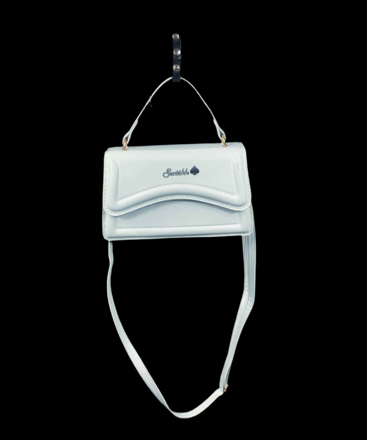White Luxury Mini Cross Bag.  Women's Shoulder Bag. 🎉FREE DELIVERY 🚚 📦