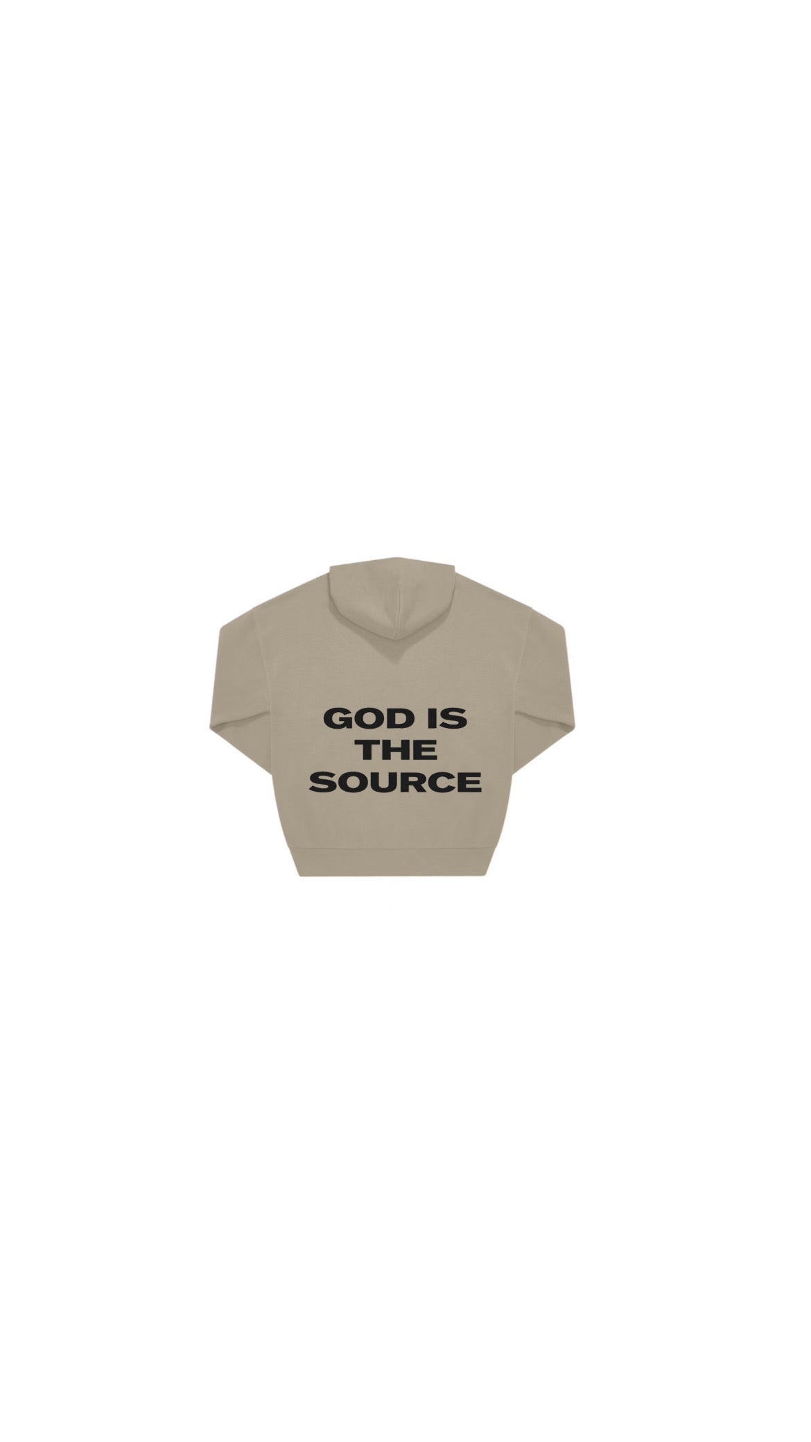 SCOTISHH™ “GOD IS THE SOURCE” Oversized Hoodie