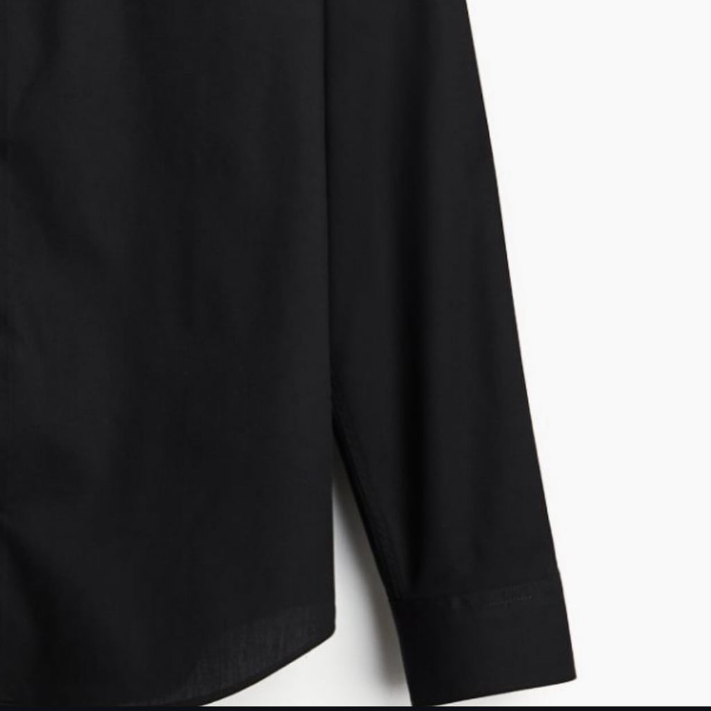 Luxury Unisex black long sleeve  fit Shirt. Vol. 1. Free Delivery 🚚 📦🎉