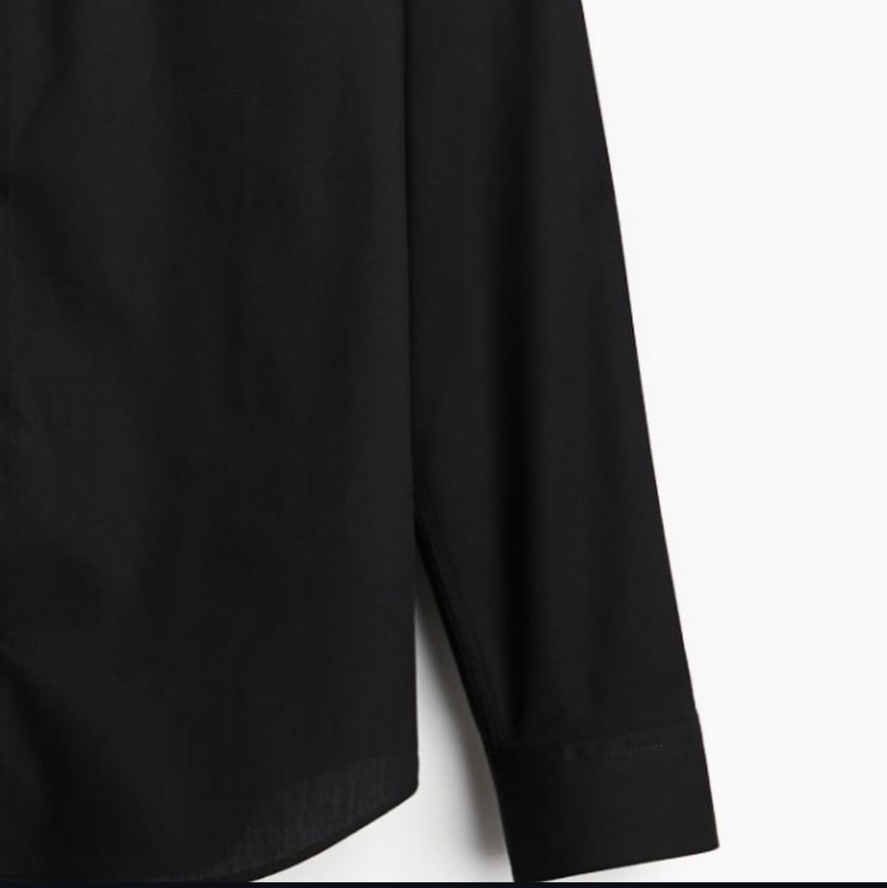 Luxury Unisex black long sleeve  fit Shirt. Vol. 1. Free Delivery 🚚 📦🎉