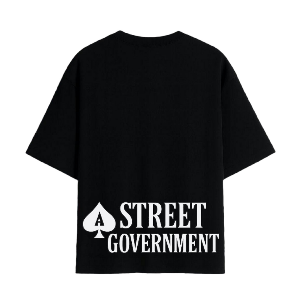 SCOTISHH® VICENZA ICON ♠ Street Government Tee – Black