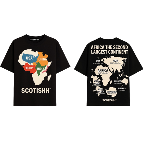 Africa True Size Oversized Tee – SCOTISHH®