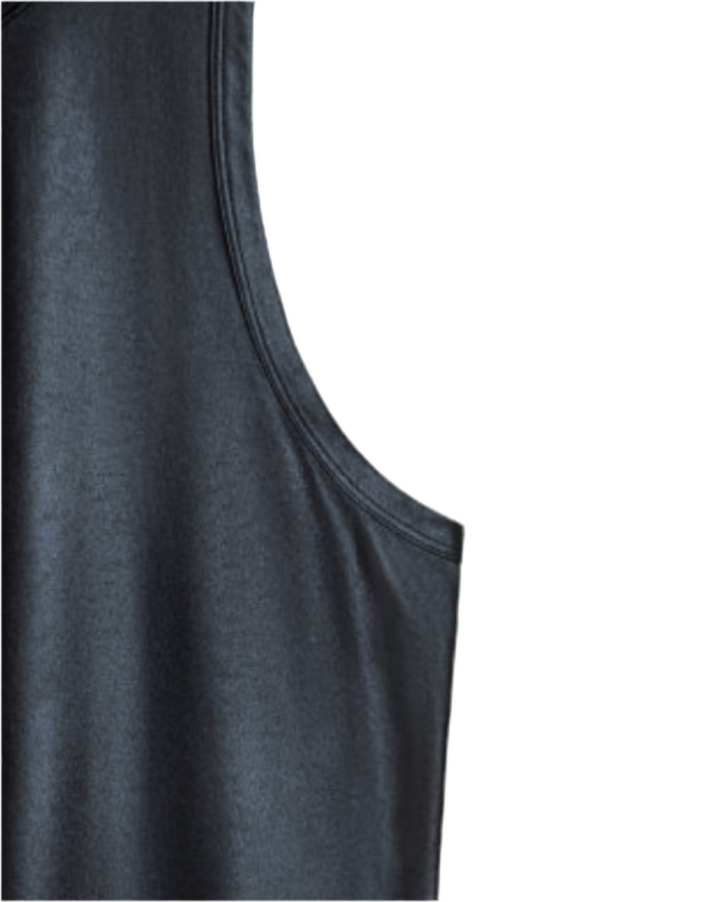 Black Unisex Luxury semi Leather singlet for indoor and partys.  🎉FREE DELIVERY🚚📦