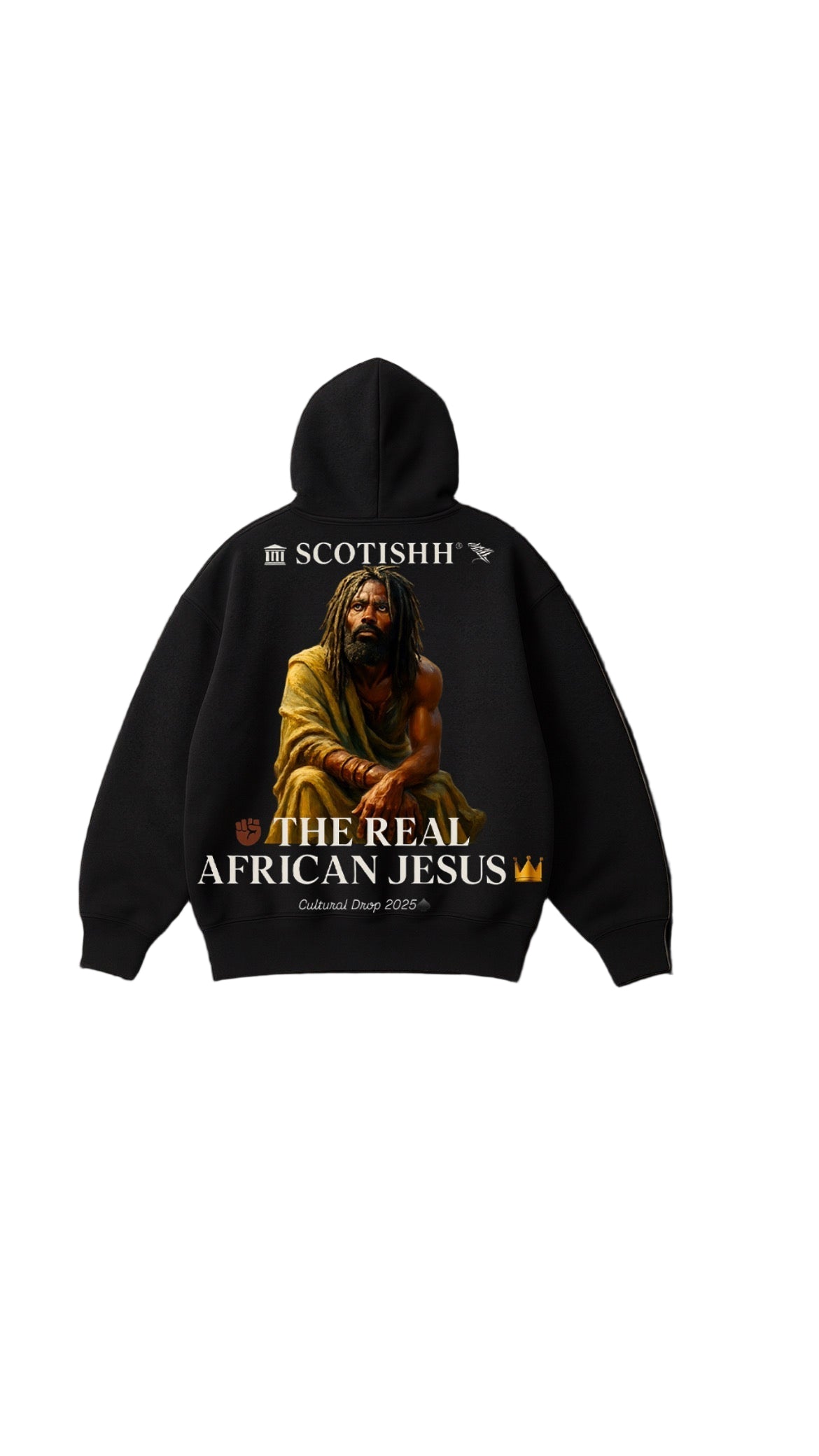 SCOTISHH® “The Real African Jesus” Hoodie — Cultural Drop 2025