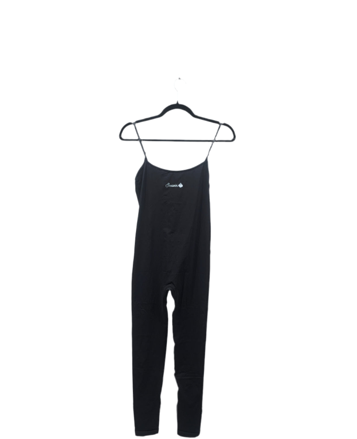 Luxury Women Sleeveless jumpsuit.  BLACK : FREE DELIVERY WITHIN ITALY, worldwide delivery available too.