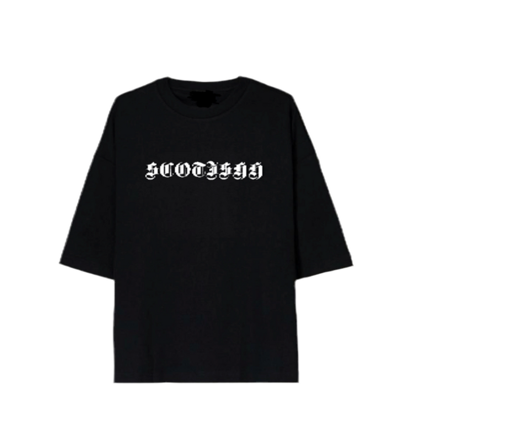 Scotishh♠️ UNISEX short sleeve T-shirt. BLACK♠️ 🆓🚚📦