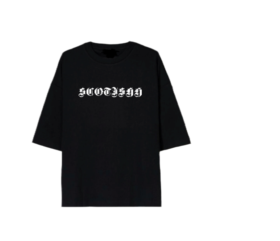 Scotishh♠️ UNISEX short sleeve T-shirt. BLACK♠️ 🆓🚚📦