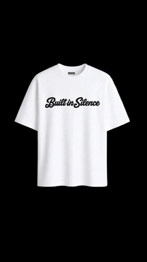 BUILT IN SILENCE — BOXY OVERSIZED T-SHIRT