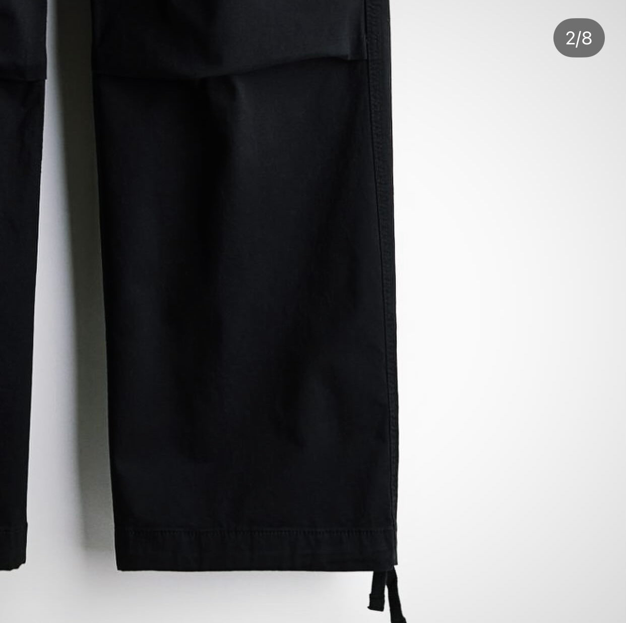 Luxury BLACK Cargo Pants. Vol,1. Free Delivery