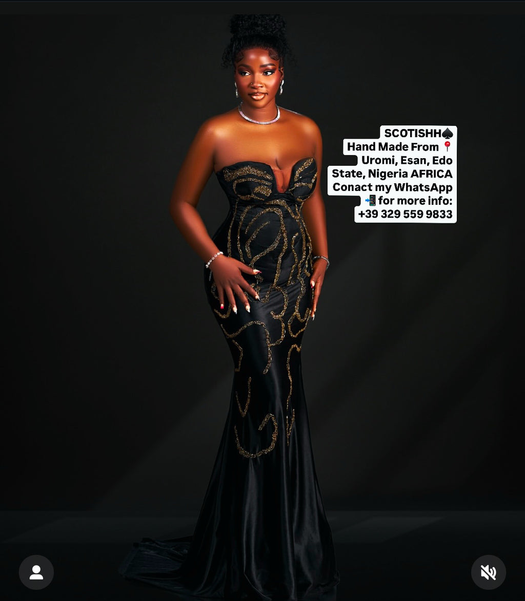 SCOTISHH® Female Hand-Made African Dress 👗 — Pre-Order Only