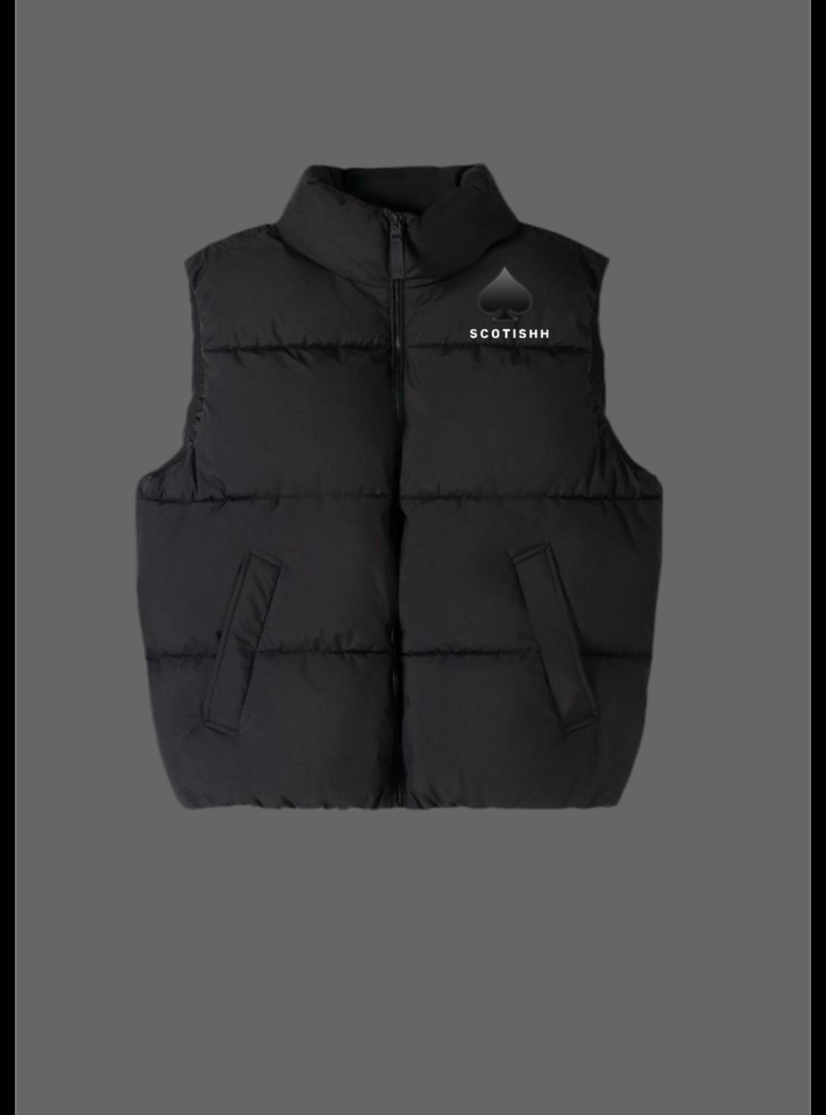 Vol 2. Luxury black Unisex Padded vest. Vol 2 🎉FREE DELIVERY 🚚📦