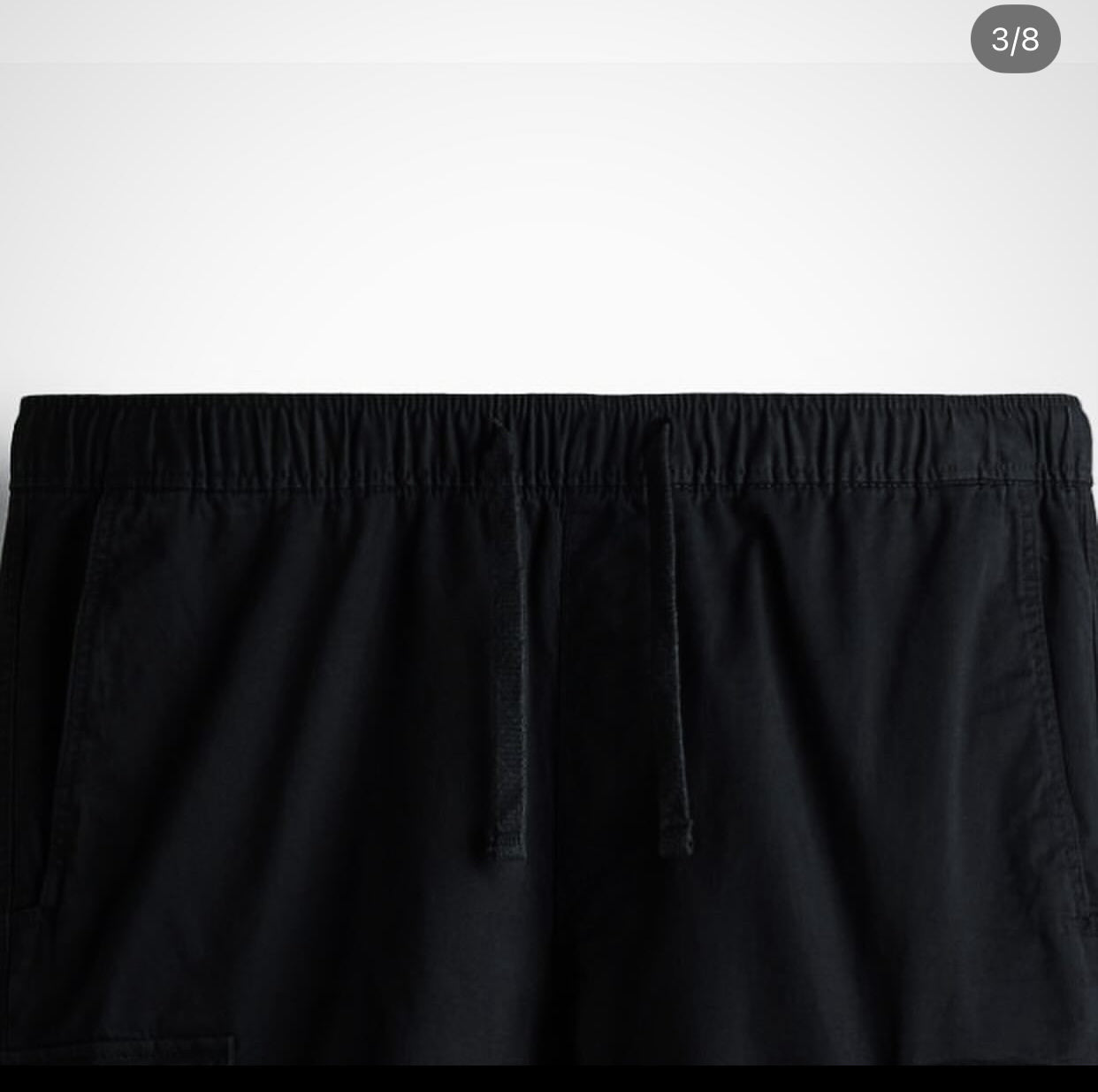 Luxury BLACK Cargo Pants. Vol,1. Free Delivery