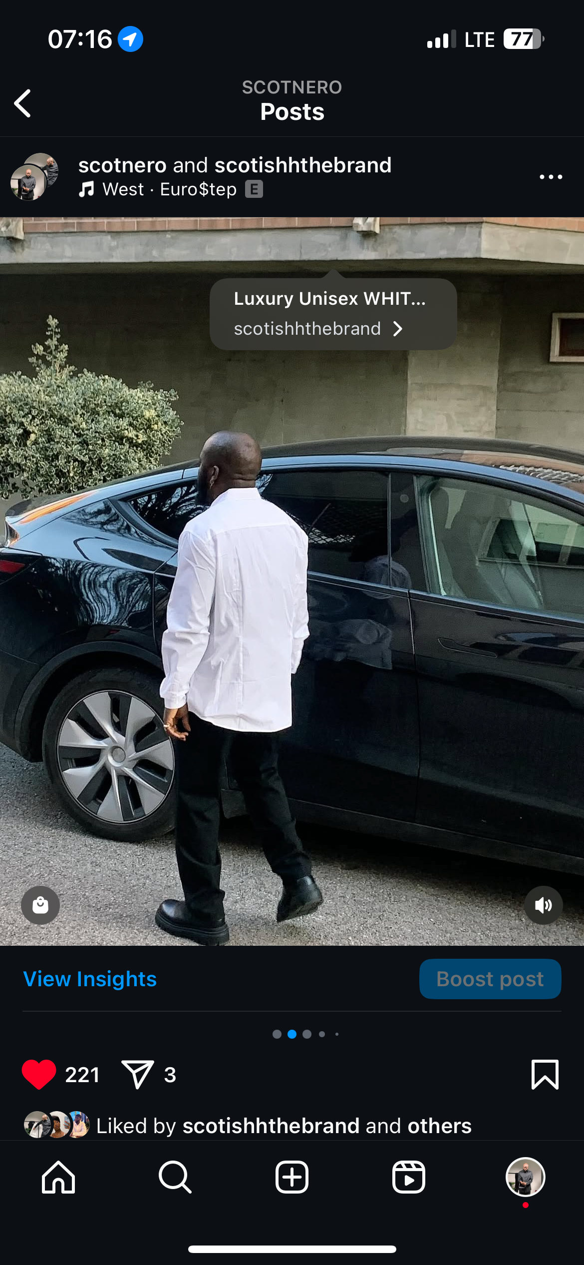 Luxury Unisex WHITE long sleeve fit Shirt. Vol. 1. Free Delivery 🚚 📦🎉