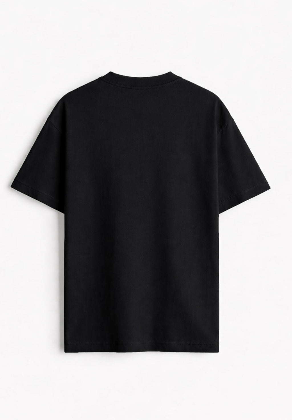 Unisex luxury MILANO t shirt. BLACK