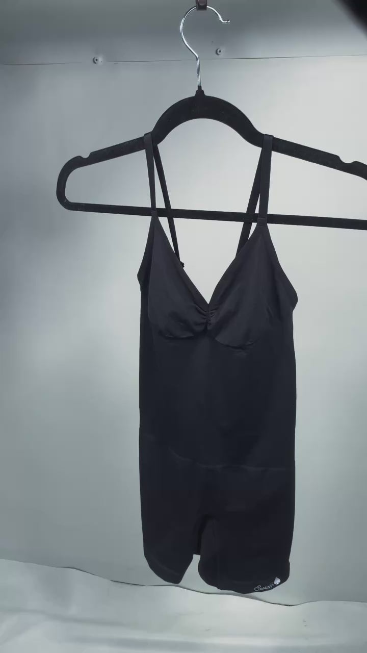 Black Luxury Stretchy  bodysuit for females. Available in two colors . 🎉FREE SHIPPING🚚📦